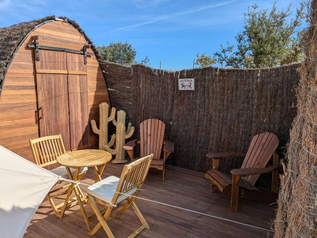 Imagen 7 de Glamping con cocina-baño individual en tu tienda