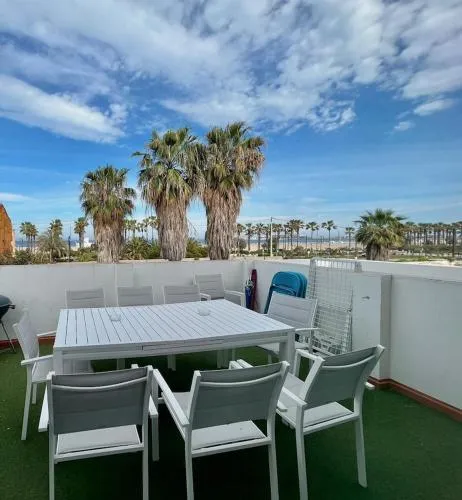 The White Villa Beach