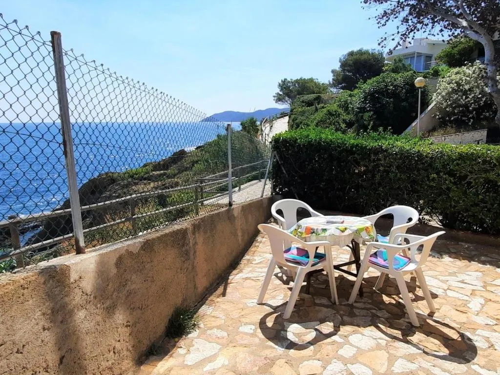 Imagen 1 de Apartamento familiar frente al mar con jardín, barbacoa, aparcamiento y mascotas permitidas - ES-170-70